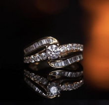 Sweet & Chic 14K Gold Diamond Ring- 1.35 Total Carat Weight
