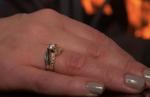 Sweet & Chic 14K Gold Diamond Ring- 1.35 Total Carat Weight