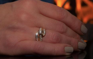 Sweet & Chic 14K Gold Diamond Ring- 1.35 Total Carat Weight