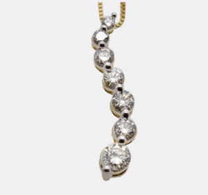 Diamond Journey  Necklace
