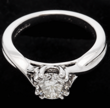 Classic 1.0 ct.  GIA Certified Round Brilliant Diamond Ring  Size 6 3/4 (GIA Certified)