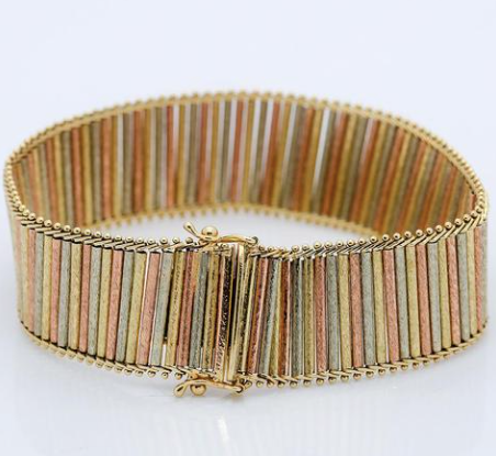 Versatile & Chic Rose, White & Yellow Gold Bracelet