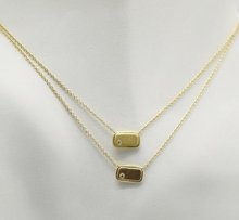 Cobble & Stone Provence Reversible Necklace -18k Royal Gold